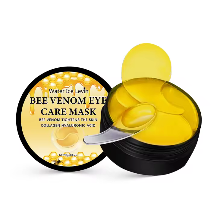 Máscara de Ojos de Vena de Abeja de 60 Piezas Hidratante y Reafirmante para Bajo Faldas y Ojos Negros Herramientas de Cuidado de la Piel Facial - 1