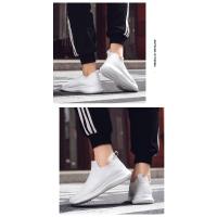 Zapatos Transpirables para Hombre Zapatos Planos Blancos de Moda Zapatillas Ligeras - details 14