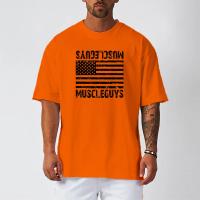 Men Bodybuilding Workout Oversized Loose T-shirt Summer Mesh Breathable Quick Dry Short Sleeved Tops Casual Fashion Gym Clothing - details 11