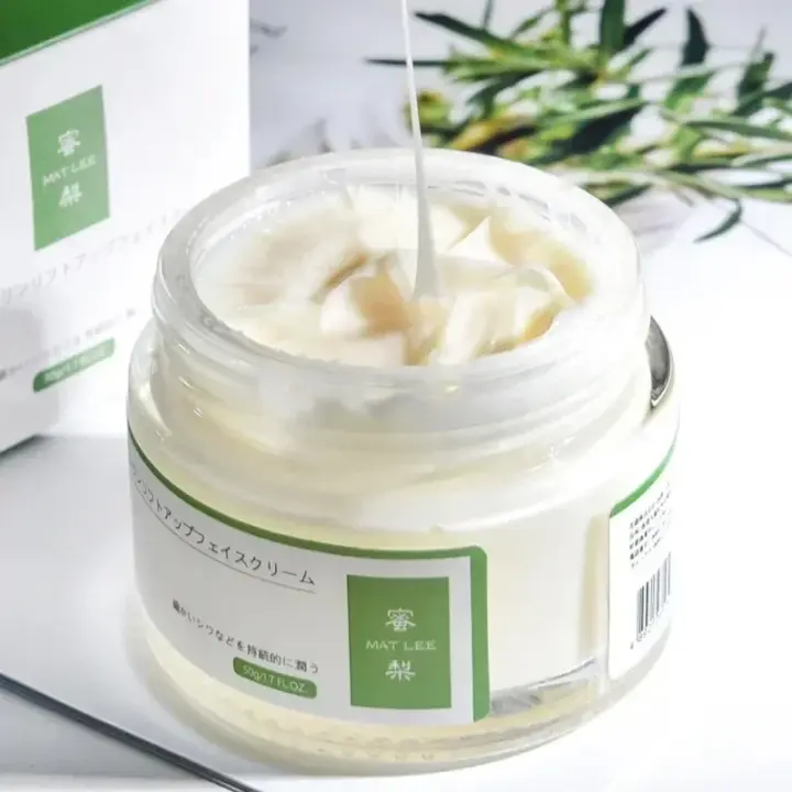 Crema japonesa de seis péptidos, 50g, reafirma, hidrata, antienvejecimiento temprano para pieles sensibles, cara y cuello - 1