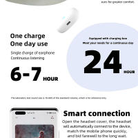 Auriculares inalámbricos A12PRO para videojuegos, audífonos de alta fidelidad con graves potentes, música HD, Bluetooth 5,2, Control táctil, Auriculares deportivos con micrófono - details 4