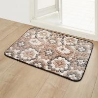 Alfombrilla antideslizante para suelo de dormitorio, Felpudo de lana de Coral para entrada del hogar, cocina, baño, decoración de puerta, baño y ducha - details 2