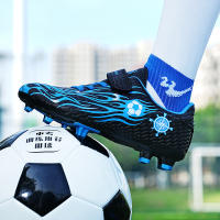 Zapatos de fútbol de velcro para niños estudiantes de primaria y secundaria, zapatos de entrenamiento al aire libre para uñas rotas, zapatos deportivos para jóvenes - details 12