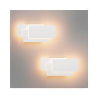 Apliques de Pared Moderno Lampada da parete Interior 24W Lámpara de Pared Decoración del Hogar Dormitorio Pasillo Entrada Blanco cálido 3000K (Gris oscuro) - details 3