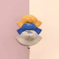 Sombrero de cubo transpirable de estilo coreano, sombrero de malla de secado rápido para verano para niños, sombrero para el sol Anti-UV, sombrero sombreado, sombrero de pescador para niños - details 6