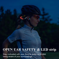 Paramta Dv68 Pro auriculares deportivos luminosos para correr de noche, auriculares impermeables de conducción ósea, adecuados para correr al aire libre - details 13