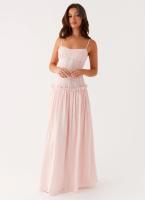 "Vestido Largo de Tirantes con Volantes 2025 - Pliegues Elegantes, Estilo Europeo, Moda Boho Chic, Vestido Femenino para Verano, Playa o Eventos |   Envío Rápido Miravia" - details 18