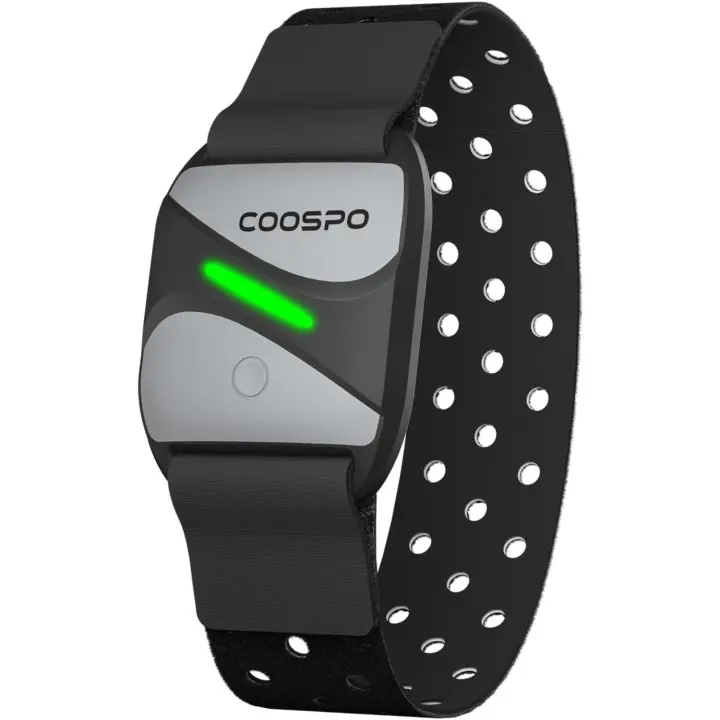 Tarjeta de Frecuencia Cardíaca Bluetooth 5.0 Ant+ con Memoria Entrenamiento HRV Zona de Frecuencia Cardíaca para Heartool, Pulsoid - 1