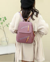 Mochila de viaje informal para mujer, mochila escolar simple, mochila de hombro de moda para mujer, mochila ligera para chica - details 16