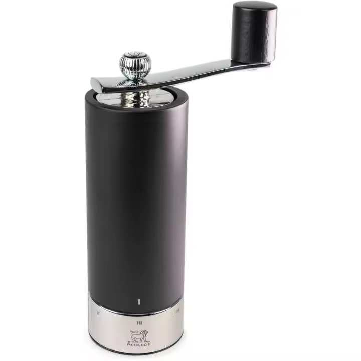 Molinillo de Pimienta Isen 37758 Ajuste U'Select, Color Negro Mate, Tamaño 18cm, Material Madera/Acero Inoxidable - 1