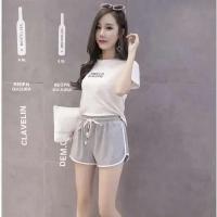 NOVEDAD DE VERANO 2025, pantalones cortos deportivos de cintura alta para mujer, cómodos, informales, sueltos, de secado rápido, pierna ancha, pantalones cortos de Yoga transpirables - details 2