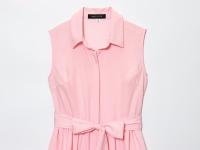 Vestido camisero con cinturón de la serie versátil a la moda para mujer nuevo estilo 4043/072 - details 15