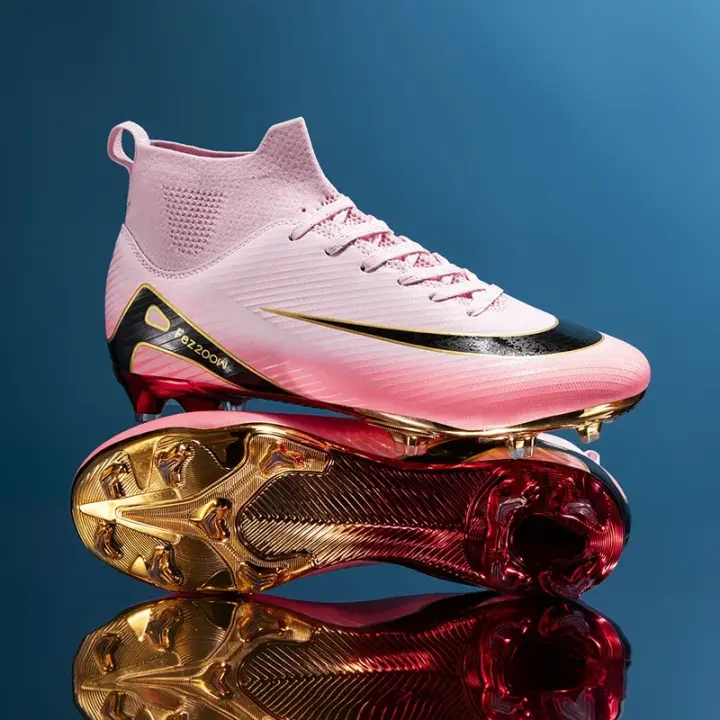 Zapatillas de fútbol para hombre, botas de fútbol transpirables, tendencia profesional, fútbol sala, tacos para niños y adultos TF/FG, envío directo, deporte - 1