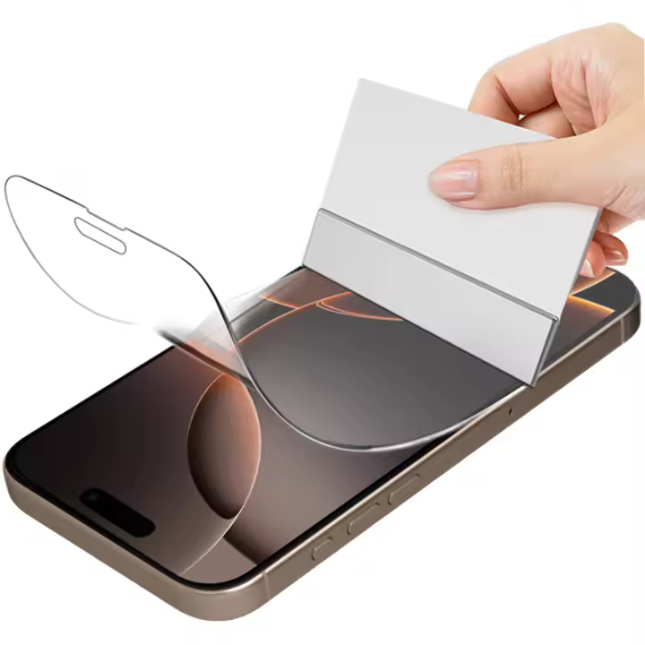 Nuevo 3 uds película de hidrogel transparente para iPhone 16 15 14 13 12 11 Pro Max Protector de pantalla 16 15 14 Plus teléfono cubierta completa suave no vidrio - 1