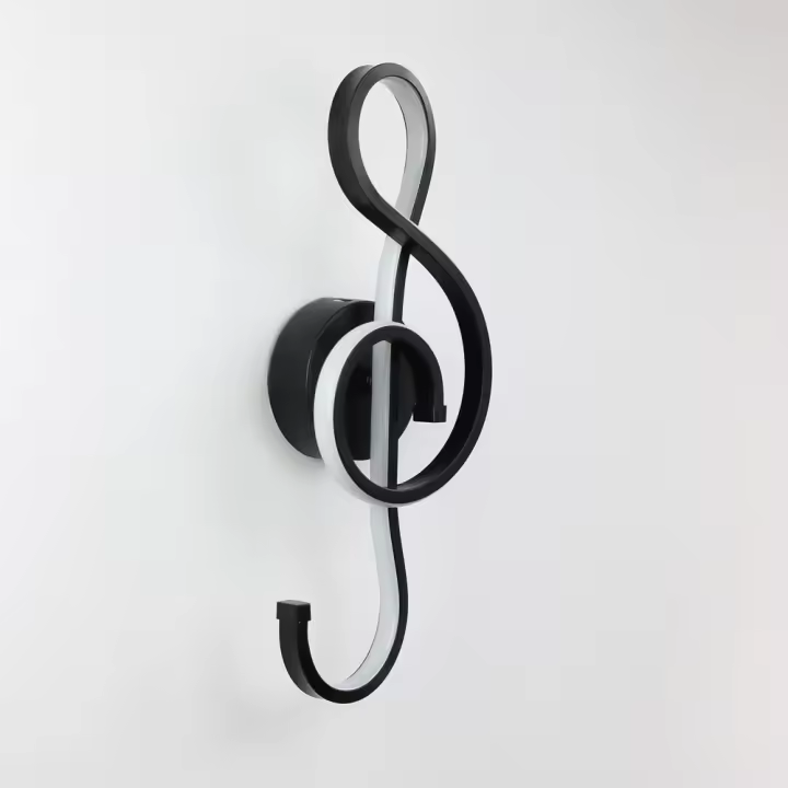Lámpara LED de pared moderna, candelabro nórdico para dormitorio, sala de estar, 85-265V, 20W, decoración minimalista, iluminación interior - 1