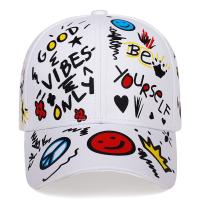 Gorra de béisbol con estampado de letras para hombre y mujer, gorro deportivo con estampado de graffiti, estilo hip hop, unisex - details 4