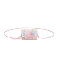 Mini bolso de mensajero pequeño con hebilla de cinturón Retro para mujer, bolso de hombro cuadrado con cadena ligera de cuero PU - details 10