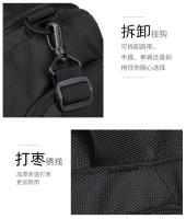 Mochila compartimento de zapatos independiente se puede llevar en ambos hombros mochila deportiva de gran capacidad hombres y mujeres bolsa de viaje de separación seca y húmeda - details 15