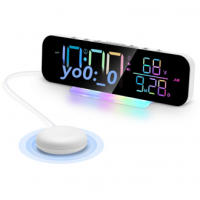Despertador con Vibración Súper Fuerte Pantalla Digital LED Grande Luz Nocturna - details 7