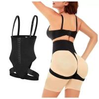 Fajas de cintura alta para mujer, pantalones moldeadores de elevación y cadera completa - details 13