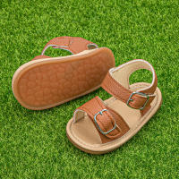 Zapatillas De Verano Para Bebés KIDSUN 2023 Antideslizantes Y Suaves Para Primeros Pasos Niño Y Niña Cuero Goma Talla Ajustable 0-24 Meses - details 16