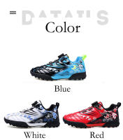 Zapatos de fútbol de marca para niños, zapatillas de fútbol antideslizantes para entrenamiento de campo de césped, tenis de fútbol, zapatillas de fútbol a la moda para niños - details 5