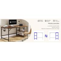 mesa de estudio ordenador escritorio mesa de oficina  para computadora mesa escritorio blanco