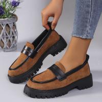 Mocasines con estampado de moda para mujer, zapatos planos informales, sin cordones, Otoño e Invierno - details 4