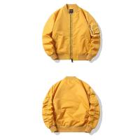 Spring Autumn Men's MA1 Bomber Jacket Fashion Hip Hop Streetwear Zipper Coats Men Baseball Uniform Pilot Jackets Clothing - details 8