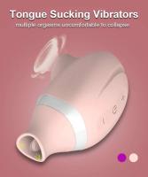 Leten chupando lamiendo vibrador juguetes sexuales mujer adultos parejas pezones lengua clítoris succionador estimulador para sexo Oral Cunnilingus - details 0