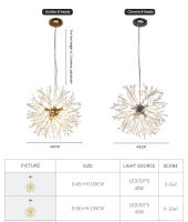 Candelabro rojo de red, lámpara de cristal minimalista moderna para dormitorio, iluminación de lujo para sala de estar y comedor, tienda de ropa - details 11