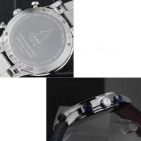 DUGARY Reloj Deportivo de Cuarzo Cronómetro de Moda de Acero Inoxidable Luminoso Estilo Piloto 40mm - details 11