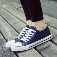 Zapatos de lona de marca para mujer, zapatillas clásicas Unisex, zapatos deportivos informales blancos para primavera y verano, zapatillas planas para caminar a la moda al aire libre - details 9