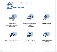 Tienda campaña montaje rapido Deportes al aire libre impermeable viajar Camping - details 1