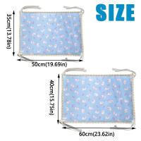 Alfombrilla Universal de seda de hielo con dibujos de perros, alfombrilla plegable impermeable para Gato, alfombrilla refrescante antideslizante, 2 tamaños, caja para perros, cama para dormir en casa - details 0