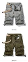 Pantalones Cortos de Entrenamiento Ligeros para Hombres Secado Rápido Ideal para Senderismo, Cargo, Pesca Moda Deportiva de Verano - details 13