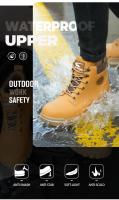 Botas de Trabajo Ligeras y Inolvidables Zapatos de Seguridad de Acero para Hombres y Mujeres - details 3