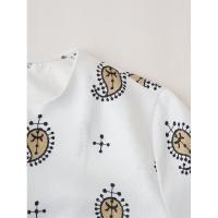 BUNO-pantalones de pierna ancha para mujer, pantalón largo recto y holgado con bordado de flores de anacardo, elegante, cintura alta, moda de verano, 2025 - details 7