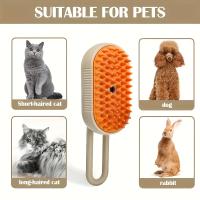 Cepillo de Aseo para Mascotas Recargable USB 3-en-1 Peine de Masaje Caliente para Eliminación de Pelo Suelto y Despelado de Mascotas con Diseño Ergonómico Regalo Perfecto para Mascotas - details 7