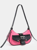 Señoras retro locomotora páramo viento multibolsa decoración de boca aceite artificial cera explosión de cuero - details 23