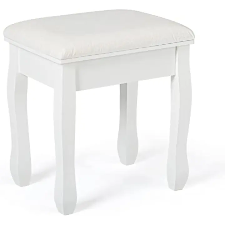 tocador, Madera, Blanco, 41x30x45cm - 1