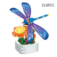 Juguete de bloques de construcción modelo de flores, ramo eterno, decoración creativa de plantas de escritorio para el hogar, juguetes educativos para niños, regalo de cumpleaños - details 9