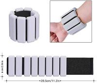 Set de Pesas para el Muñeca-Tornillo Ajustables para Ejercicio Equipo de Fitness para Caminar, Jogging, Yoga, Aeróbicos, Pilates Bracelete de Soporte de Peso para Entrenadores de Núcleo y Abdominal - details 0