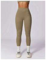 Mallas de Yoga para mujer, pantalones deportivos sin costuras, de cintura alta, con realce de caderas, para entrenamiento y correr - details 8