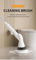 Dispositivo de limpieza giratorio eléctrico inalámbrico 6 en 1 para ducha, cocina y baño - details 1