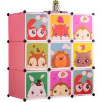 Armario Infantil Modular con Dibujos Animados Estantería Portátil para Ropa, Zapatos, Juguetes - details 7