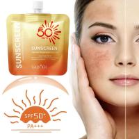 Protector solar SPF50 PA+++ Bloqueador solar para SADOER Protector solar facial hidratante, ligero y no graso, resistente al agua y al sudor - details 2