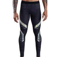Mallas de compresión estampadas para hombre, pantalones deportivos de secado rápido para gimnasio, trotar, entrenamiento, personalizados - details 2