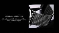 Reloj de Litio Japonés de Alta Gama Reloj de Mesa Negro para Hombres Automático - details 16