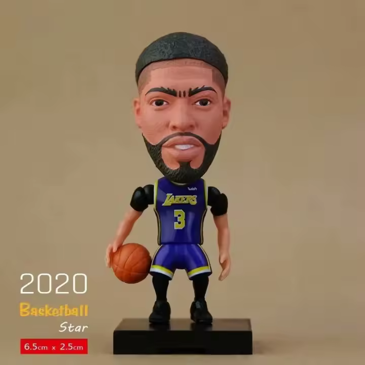 Muñeco Deportista de Baloncesto Estrella 6.5cm Modelo de Resina Coleccionable Deportivo - 1
